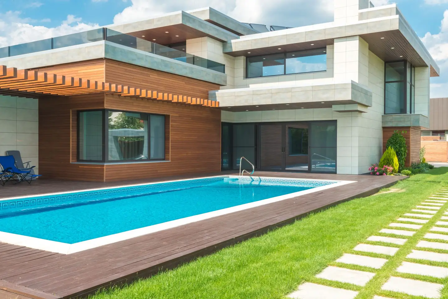Swimming pool built in Glendon, NSW